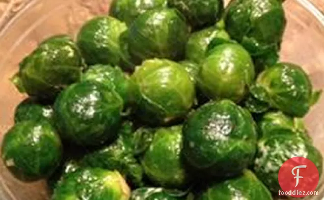 Garlic Brussels Sprouts