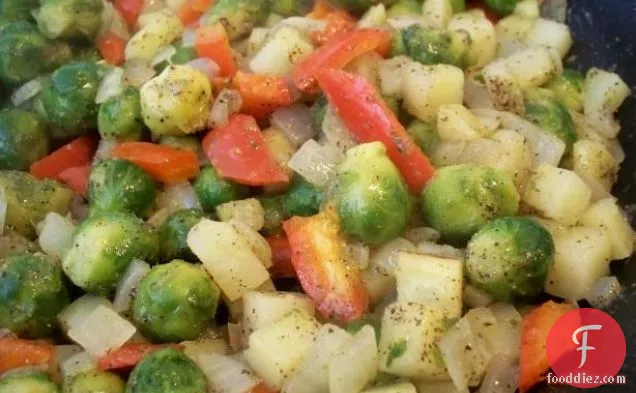 Brussels Sprouts 'n Potatoes
