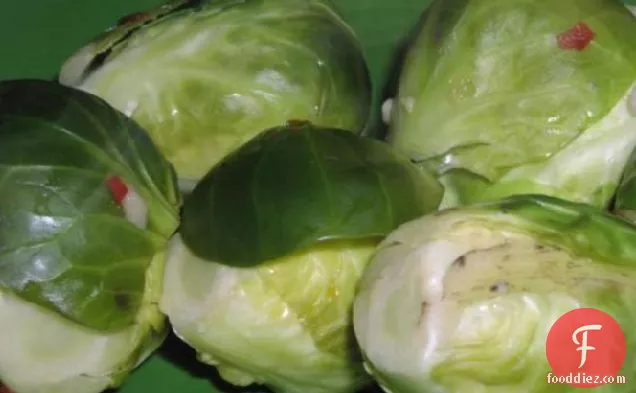 Gingered Brussels Sprouts