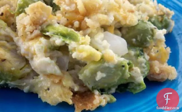 Three-Point Brussels-Sprouts Casserole