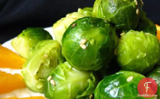 Orange-buttered Brussels Sprouts