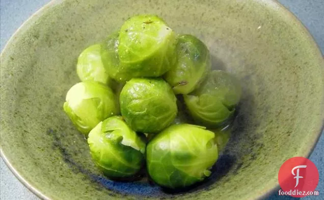 Brussels Sprouts with Butter and Caraway