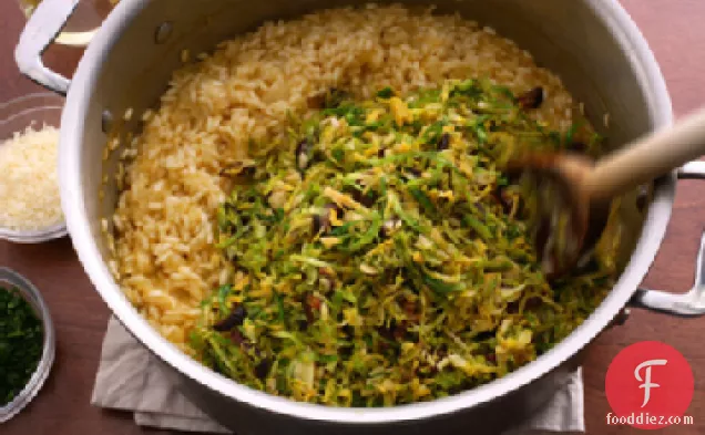 Brussels Sprouts and Lemon Risotto Recipe