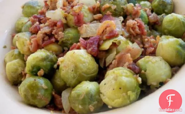 Bacon Brussels Sprouts (Yum!)