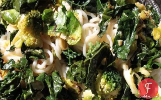 Easy Stir-Fried Broccoli and Brussels Sprouts