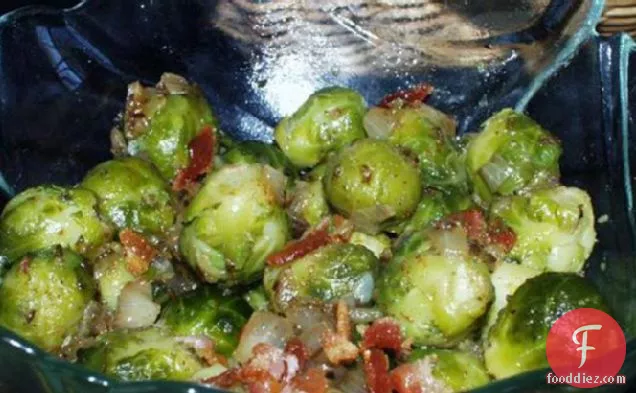 Braised Brussels Sprouts