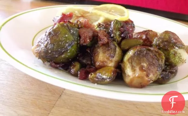 Savory Brussels Sprouts With Smoked Sausage