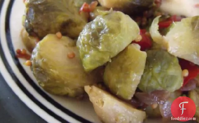 Sweet and Sour Brussels Sprouts