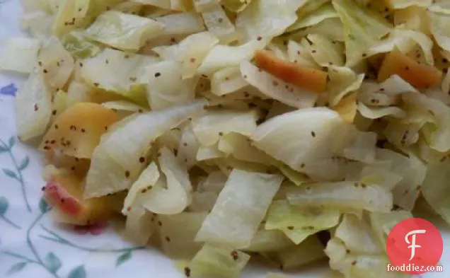Simple Cabbage and Mushroom Side
