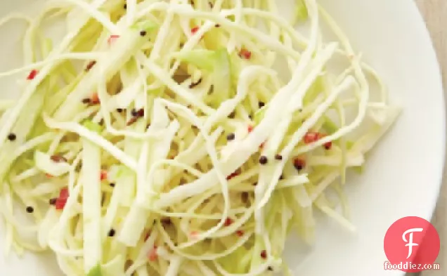 Cabbage and Green Apple Slaw