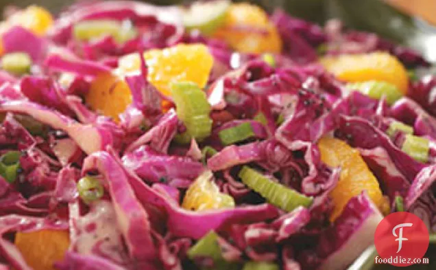 Orange-Poppy Seed Coleslaw