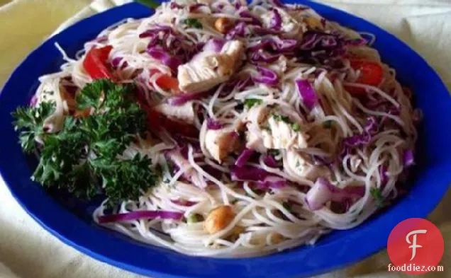 Spicy Spaghetti Ginger Salad (Asian)