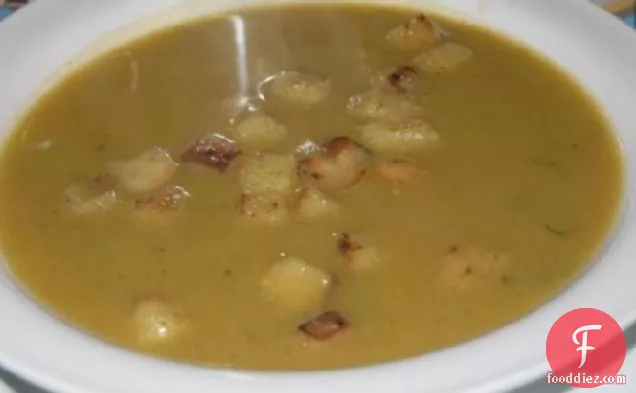 उत्तर क्रोएशियाई मलाईदार सब्जी का सूप