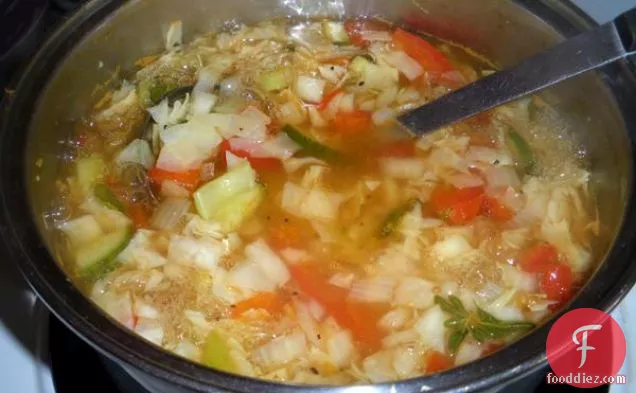 आसान कम वसा, कम कार्ब कम कैलोरी आहार सूप