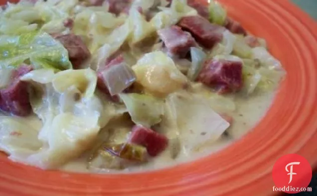 Corned Beef and Cabbage Casserole