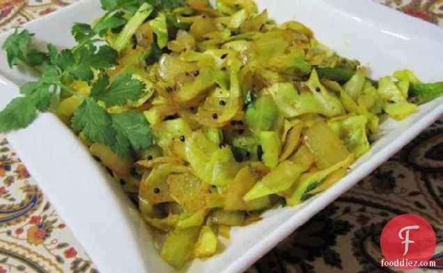Spiced Indian Cabbage