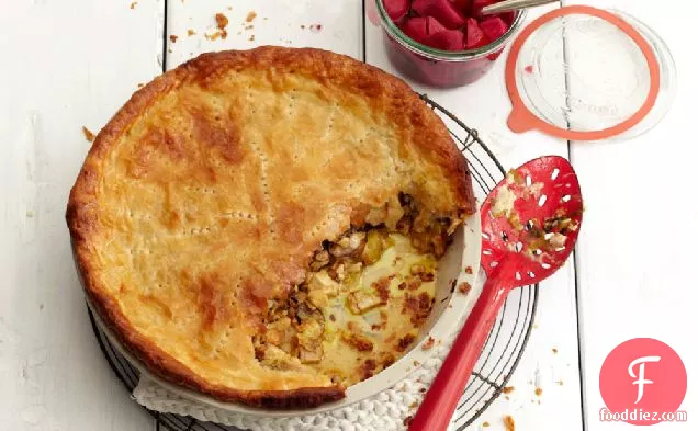 Chicken Pot Pie With Pickled Beets Recipe