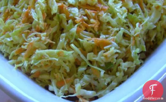 Memphis Mustard Coleslaw Tangy and Hot!