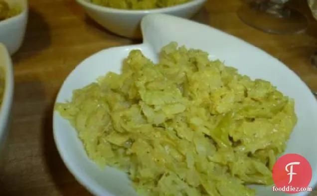 Curried Creamed Cabbage