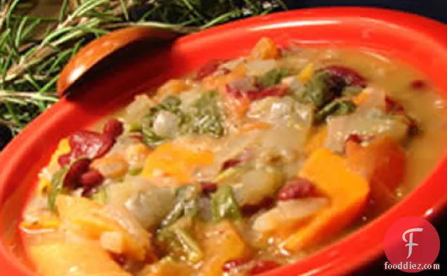 Italian Ribollita (Vegetable and Bread Soup)