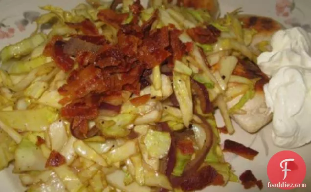 Pierogies With Cabbage and Mushrooms