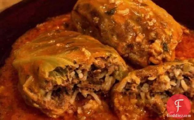 Cabbage Rolls With Beef