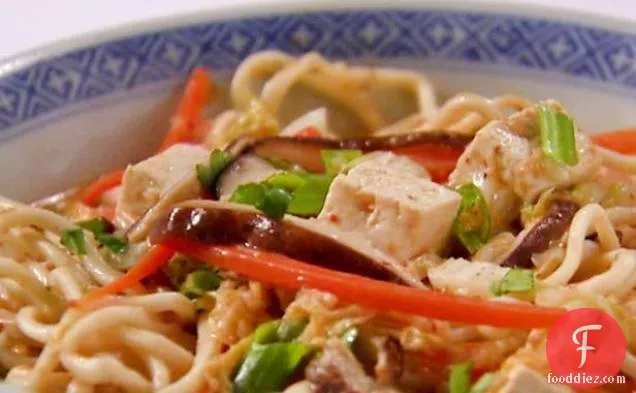 Coconut Red Curry Sauce and Noodles