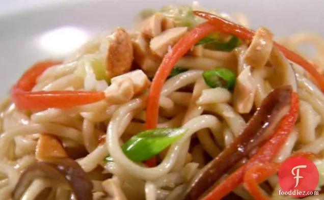Stir-Fry Noodles with Jalapenos and Peanuts