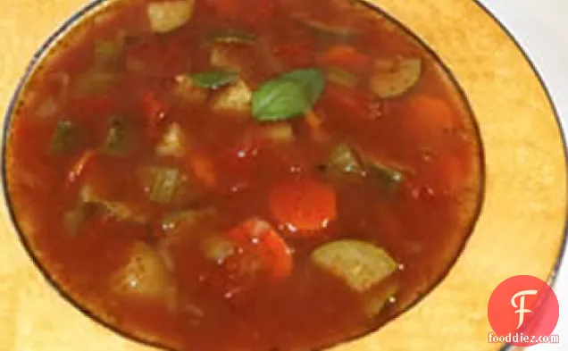 त्वरित इतालवी सब्जी का सूप
