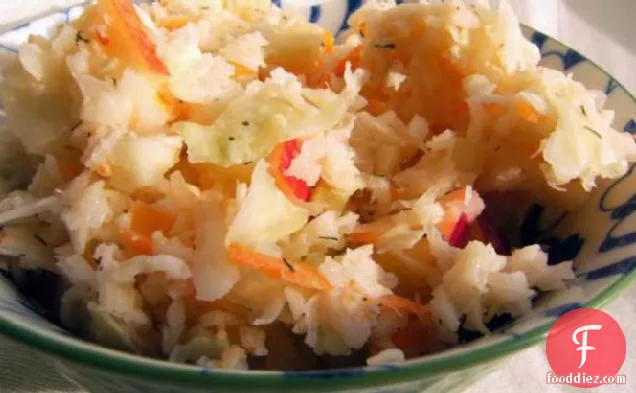 Coleslaw With Apple and Onion