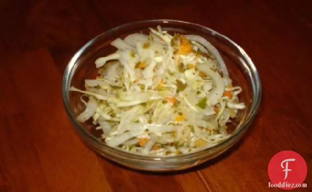 Curtido (Salvadorean Pickled Coleslaw)