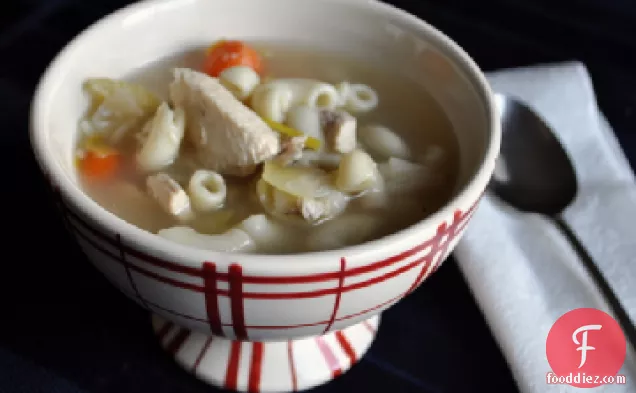 Roasted Chicken Noodle Soup