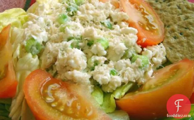 Creamy Cheesy Crab Salad