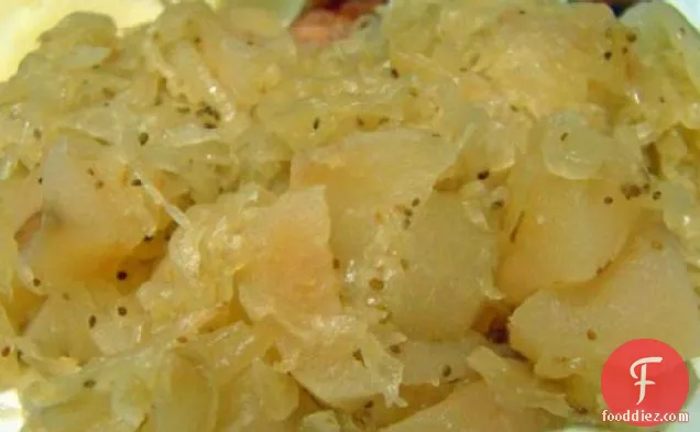 Baked Sauerkraut With Apples