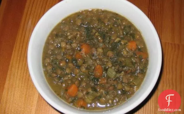 रोज़मेरी दाल की सब्जी का सूप