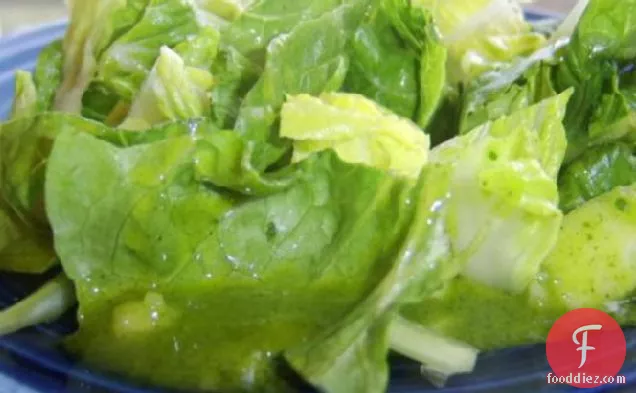 Romaine Lettuce Salad With Cilantro Dressing