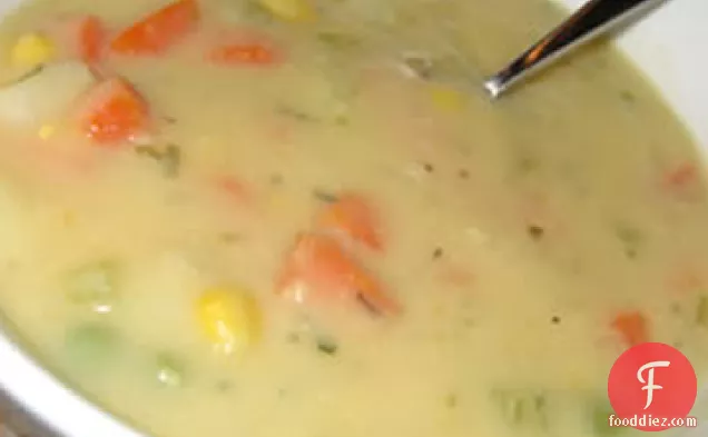 इयान का आलू-सब्जी का सूप