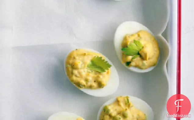 Old Bay Deviled Eggs