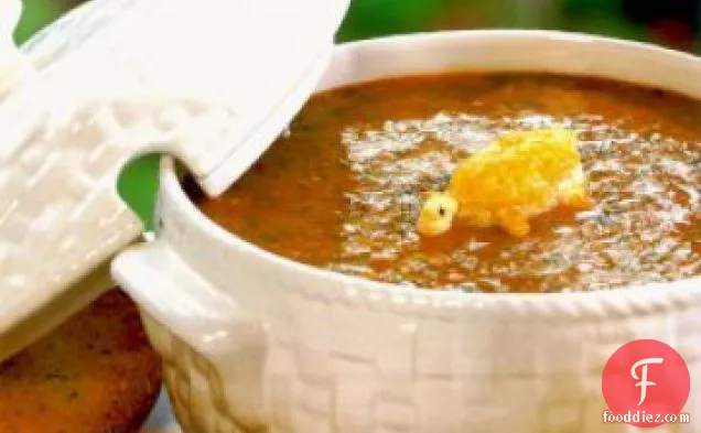 क्लासिक कछुआ सूप पकाने की विधि