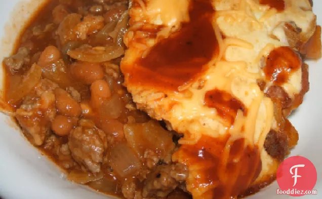 Southern Barbecued Bean Casserole