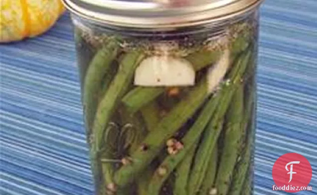 Cold-Pickled Green Beans
