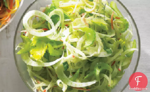 Celery, Apple, and Fennel Slaw
