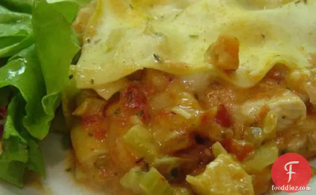 Creamy Chicken Lasagna