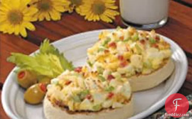 Broiled Egg Salad Sandwiches