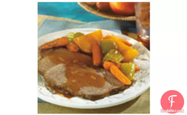 Swanson® Savory Pot Roast with Harvest Vegetables