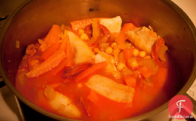 Mbisi Ye Kalou (Fish Stew)
