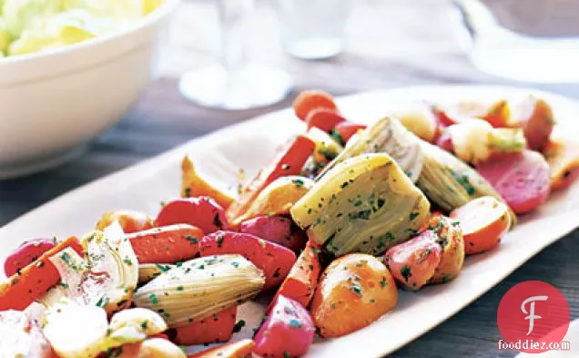 Roast Vegetables with Vinaigrette