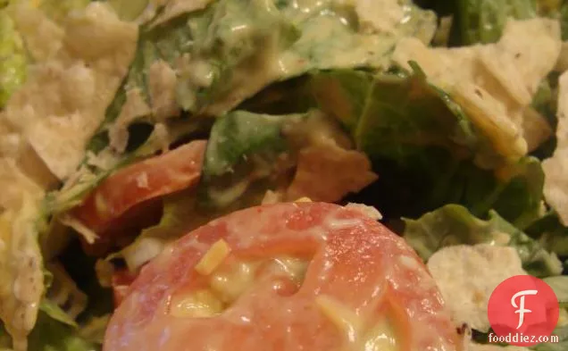 Low-Fat Chicken Tostada Salad