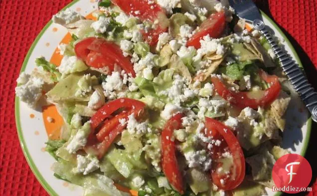 Zesty Salad With Tortilla Strips