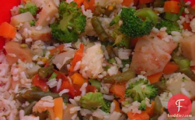 Argentine Rice-Veggie Salad